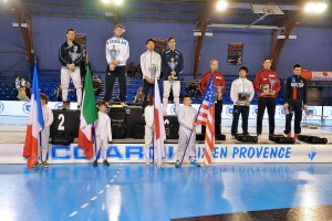 podium Aix 2015
