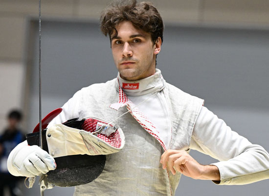 Wallerand Roger du Cercle d'escrime Melun Val de Seine (CEMVS)