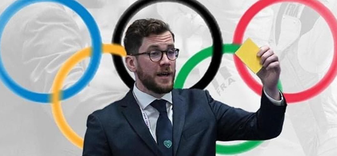 Charles Villeneuve, arbitre aux JO de Paris 2024