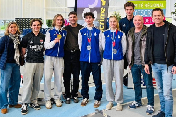 Champions du Cercle d'escrime Melun Val de Seine (CEMVS)