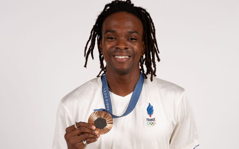 Enzo Lefort du Cercle d'escrime Melun Val de Seine (CEMVS)