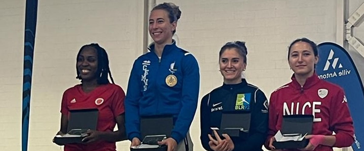 Pauline Ranvier, du CEMVS, victorieuse