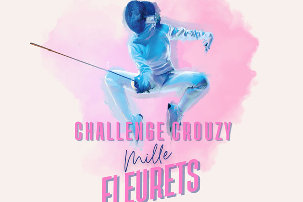 affiche de l'évènement Challenge Crouzy du Cercle d'escrime Melun Val de Seine (CEMVS)