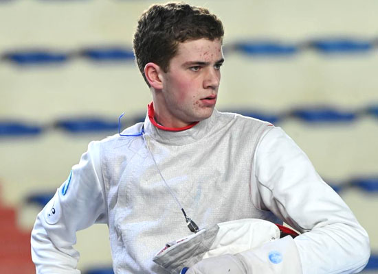 Guillaume Watson du Cercle d'escrime Melun Val de Seine (CEMVS)