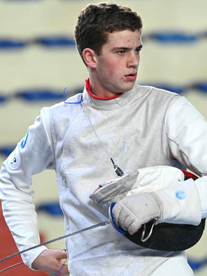 Guillaume Watson du Cercle d'escrime Melun Val de Seine (CEMVS)