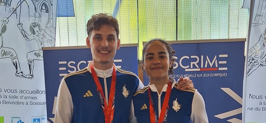 Marion Rousseau et Eliot Chagnon champions de France U23