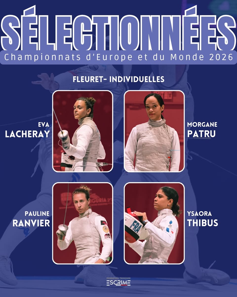 escrimeuse du Cercle d'escrime Melun Val de Seine (CEMVS)