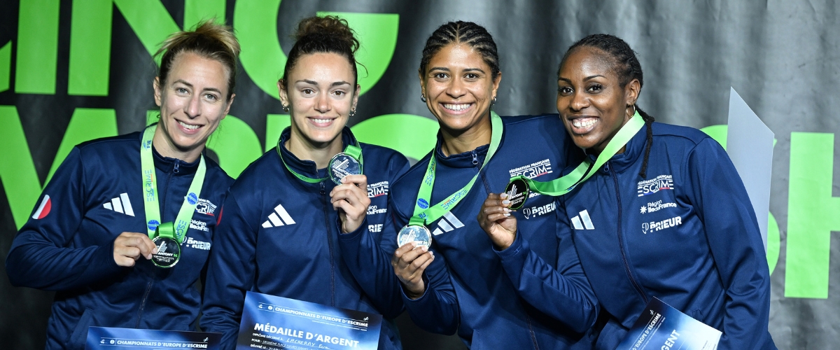 Pauline Ranvier Vice-championne d&rsquo;Europe par équipes