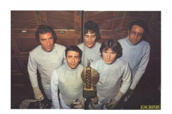 Ici B. Talvard, B.Boscherie, D. Revenu, H. Leseur, F. Pietruszka